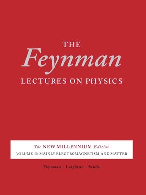 cover image of The Feynman Lectures on Physics, Volume 2 for tablets